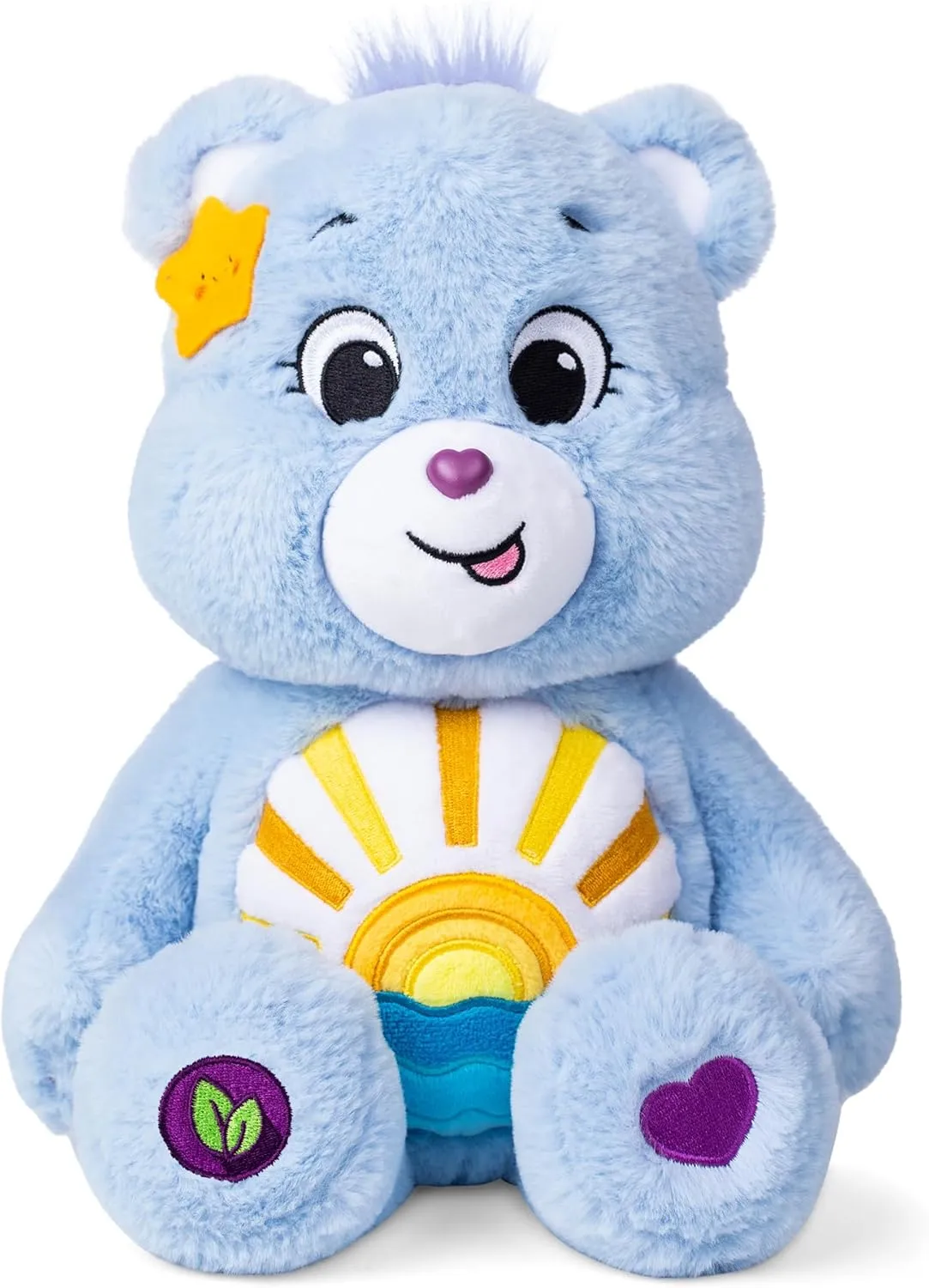 Care Bears 14" Medium Plush - Sea Friend Bear - Soft Huggable Eco Friendly Material! Amazon Exclusive
