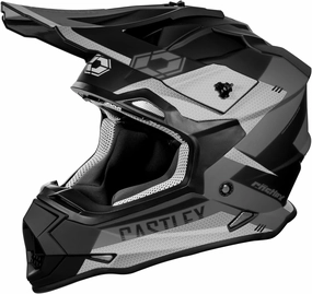 Castle X Mode MX Corsa Off-Road/MX/ATV/UTV Helmet in Matte Charcoal, Size Large