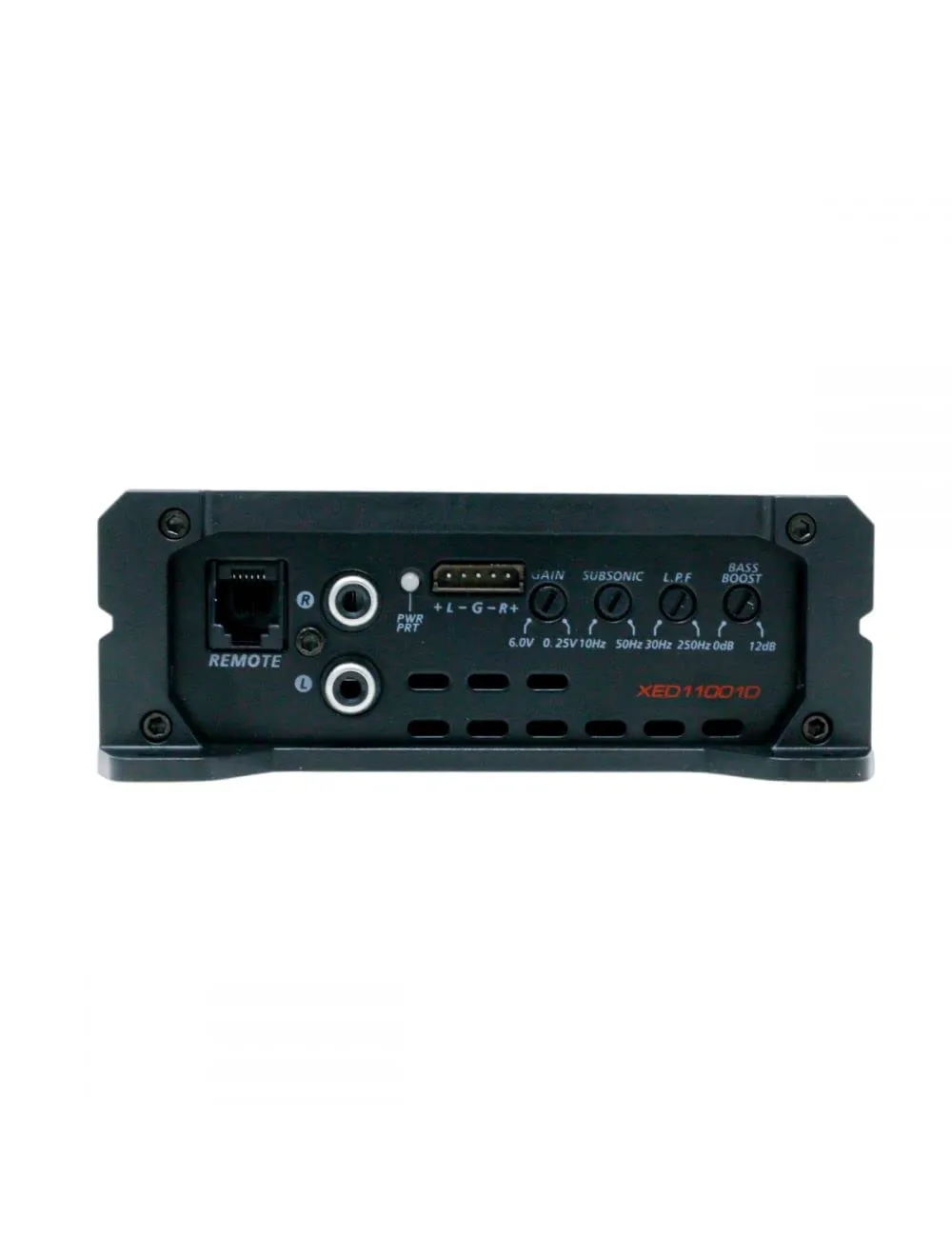 Cerwin Vega 1100W RMS 1 Channel High-Efficiency Class D Monoblock Amplifier,Car Audio Powerhouse, Compact with Vega Bass Boost, Ideal for Car Speakers, RCA Pass Thru - XED11001D