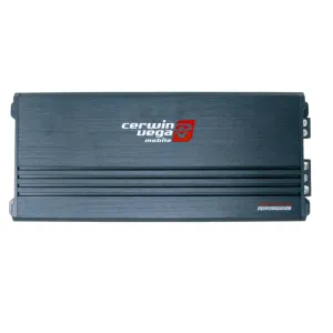 Cerwin Vega 1100W RMS 1 Channel High-Efficiency Class D Monoblock Amplifier,Car Audio Powerhouse, Compact with Vega Bass Boost, Ideal for Car Speakers, RCA Pass Thru - XED11001D