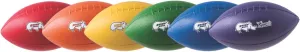 Champion Sports RSMFSET 8.5 Inch Rhino Skin Medium Bounce Mini Football Set
