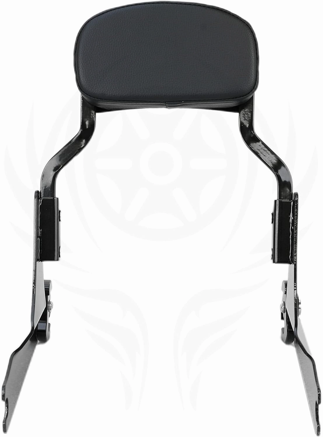 Chop Detachable Sissybar Backrest Fits for Harley FATBOY FLSTF 00-06 FLSTN 05-17 Deluxe/SPRINGER FLSTF,Heritage 2006,Black