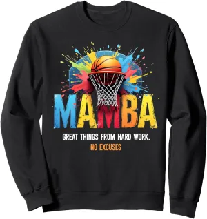 Colorful basketball Tie Dye Hoop Splash Slam Dunk Tee Sweatshirt