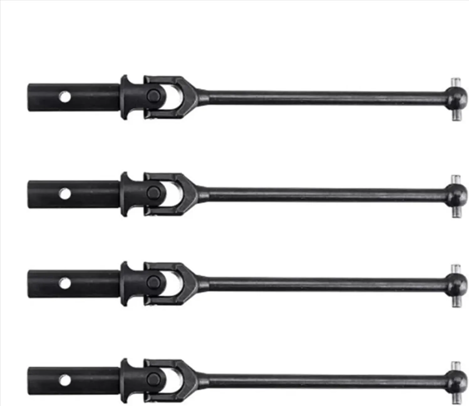 Compatible with ZD for Racing 08421 08427 9020 9116 1/8 RC Car Upgrade Parts Accessories 4Pcs Metal Drive Shaft 130mm 8015 RC Transmission Shaft