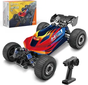 Contixo 1:16 Fast Remote Control Car, HC1 RC Truck with Brushless Motor, 39KMH 4x4 Offroad, Metal Oil-Filled Shocks, All-Terrain 2.4GHz RC Crawler for Adults & Boys