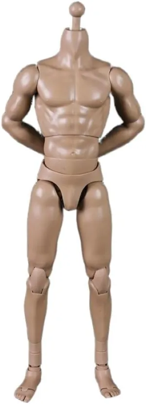 COOMODEL MB004 1/6 Scale Muscular Man Super Flexible Figure Body 26.1cm Male Action Figure Body Without Head Sculpture