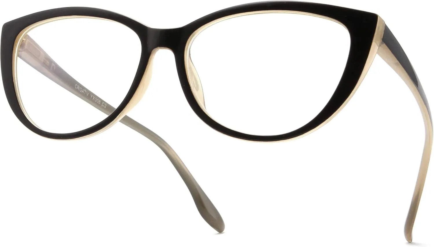 CRGATV 3 Pack Reading Glasses Blue Light Blocking Stylish Cat Eye Computer Readers Anti Eyestrain & Glare for Women
