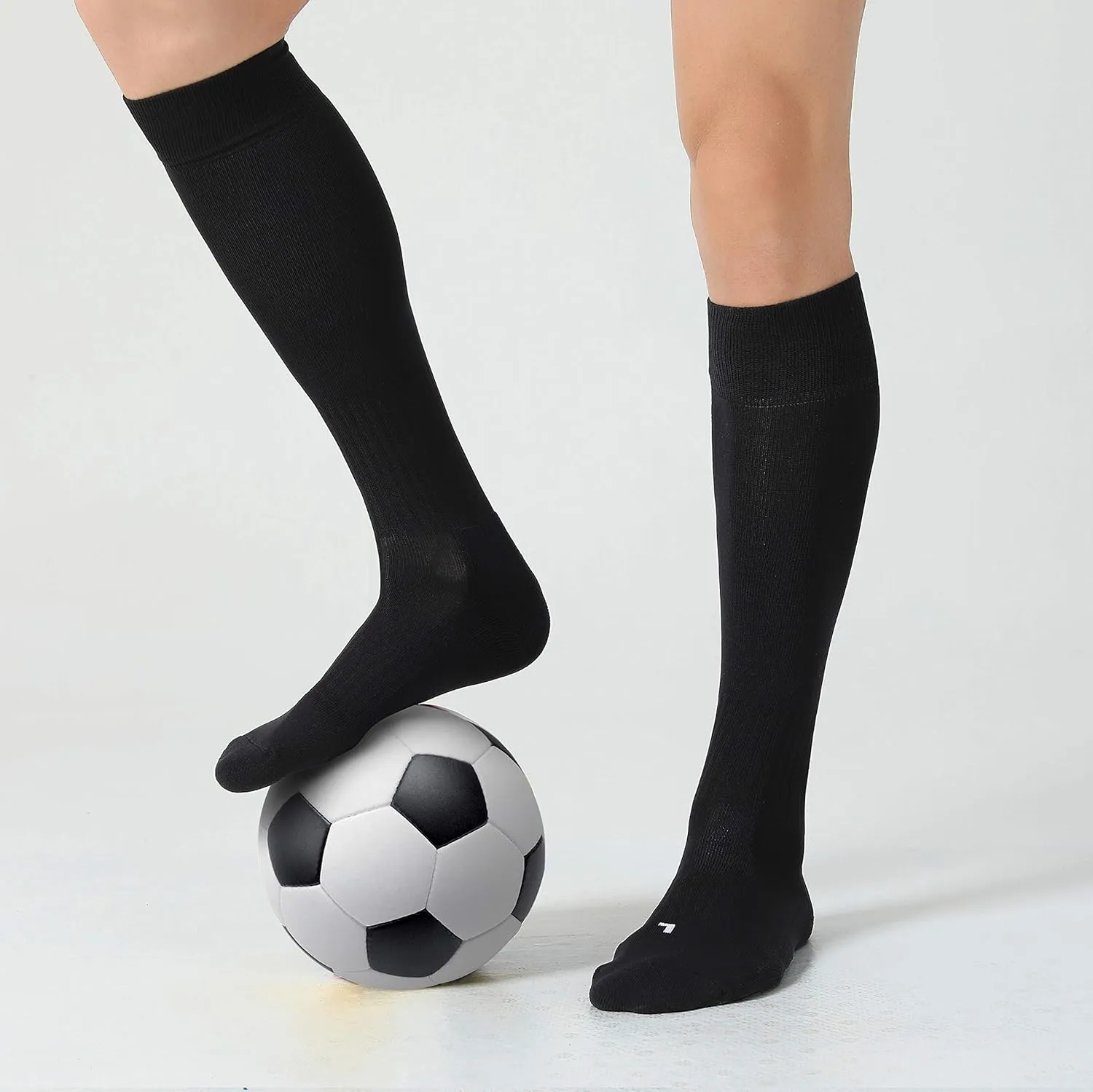 CS CELERSPORT 2/3 Pack Soccer Softball Baseball Socks for Youth Kids Adult Multi-Sport Compression Socks