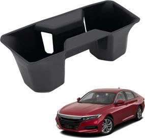 Cup Holder Compatible with 2023-2025 Honda Accord TPE Insert Center Console Cup Holder Soft Black Bottle Holder Interior Decoration for 2024 Accord Accessories