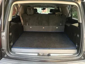 Custom Fit Cargo Trunk Mat for Chevrolet Suburban/GMC Yukon XL 2015—2020 - Heavy-Duty Boot Liner Tray (Blue)