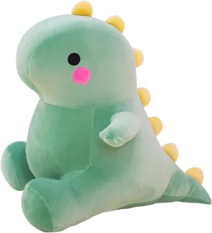 Cute Dinosaur Plush Toys, Fat Dinosaur Stuffed Animals Toys Dolls, Dinosaur Plush Toy Soft Stuffed Animal Dino Plushies Doll Cute Birthday Gifts for Kids Girls Boys (Green,23in)