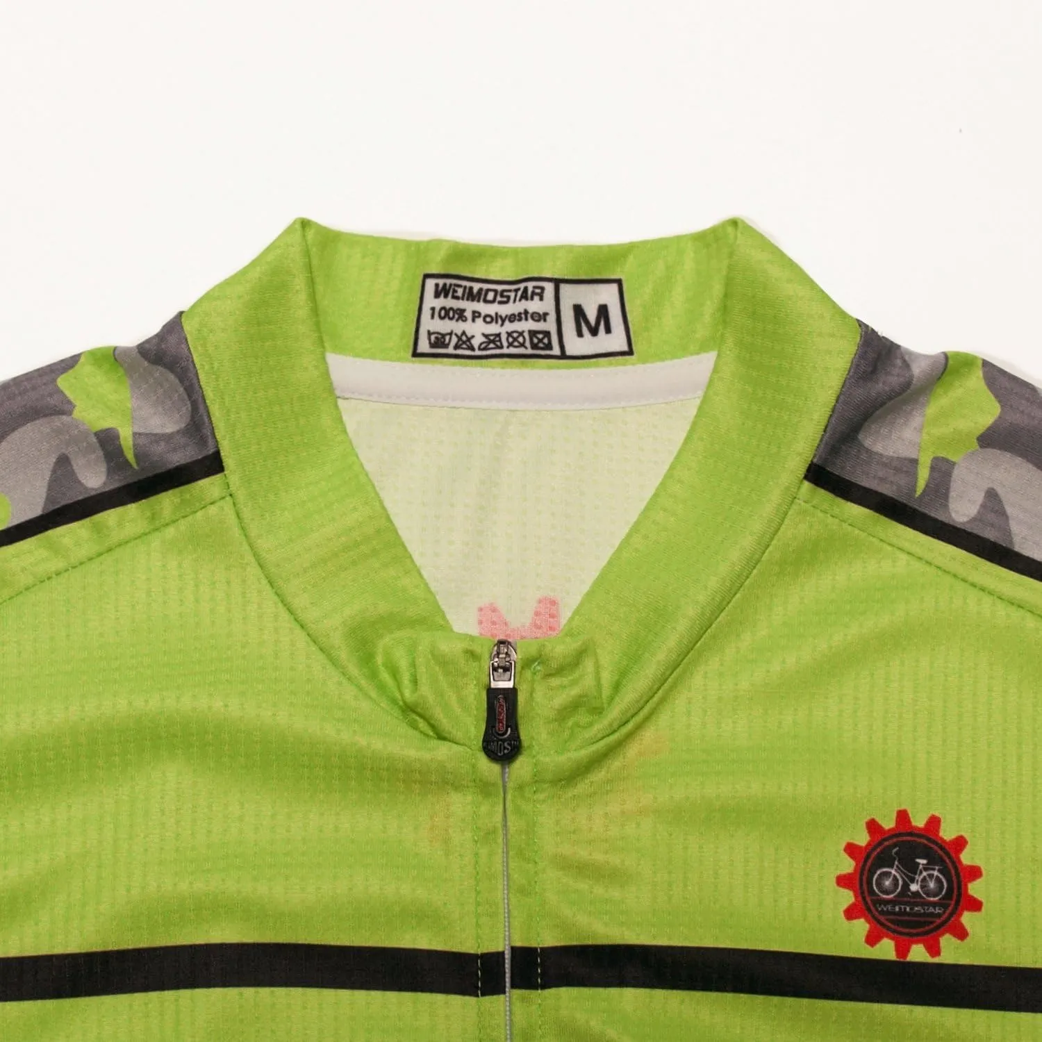 Cycling Jersey Men Full Zip Bike Shirt Racing Top Bicycle Clothing