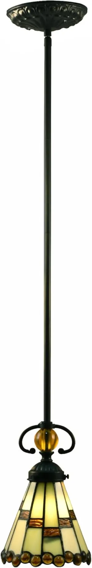 Dale Tiffany STH15098LED Jerome LED Mini Pendant, Tiffany Bronze