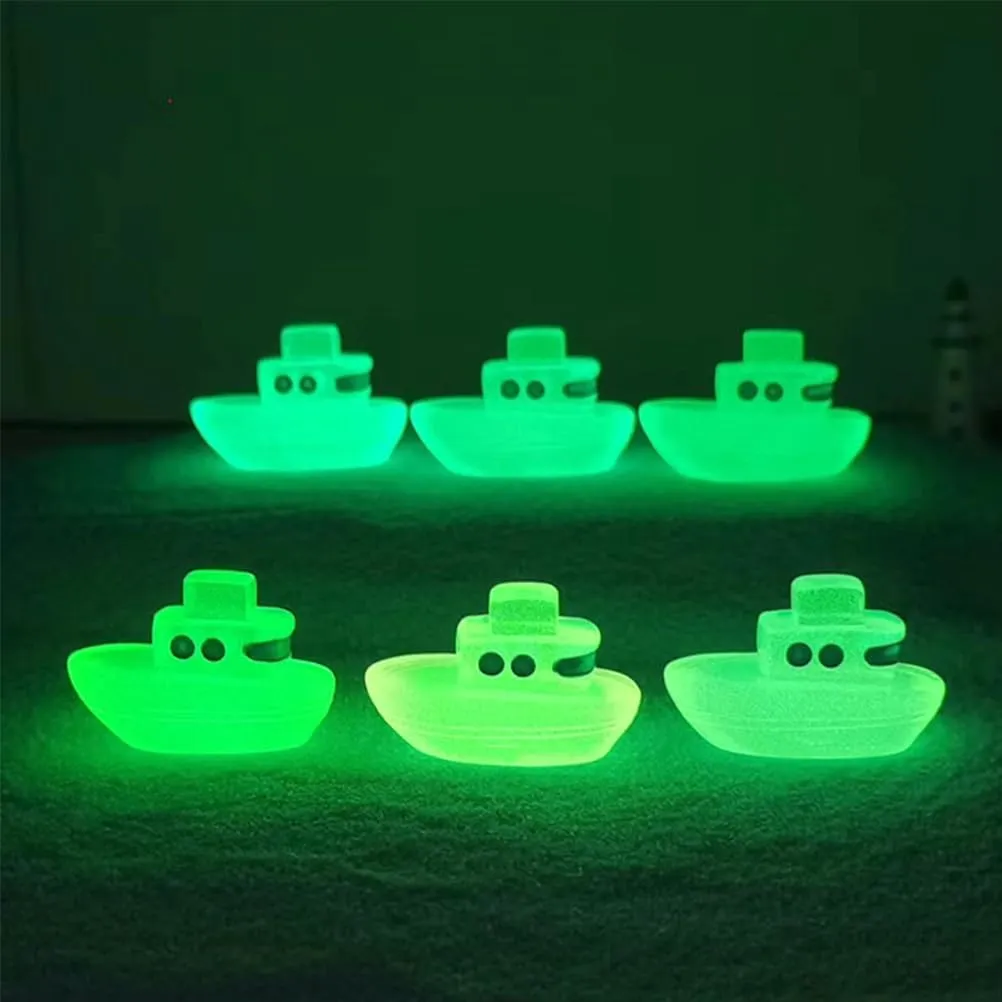 Decor 30 Pcs Resin Crafts Accessories Tiny Boat Ornaments Double Layer Miniature Landscaping Boat Supplies Suite Decorate Desktop Model Rural Crafts Miniature Boats