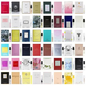 Designer Fragrance Sampler Set-Designer Perfume Sampler Luxury High End Perfume Vial Sample Most Popular Mini Perfume Sample Discovery Set (12 Random Samples)