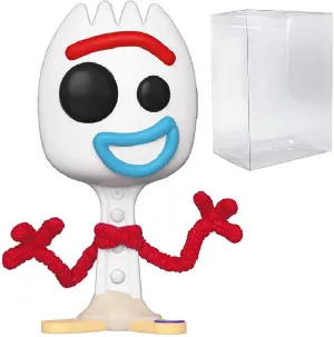 Disney Pixar: Toy Story 4 - Forky Funko Pop! Vinyl Figure (Includes Compatible Pop Box Protector Case)