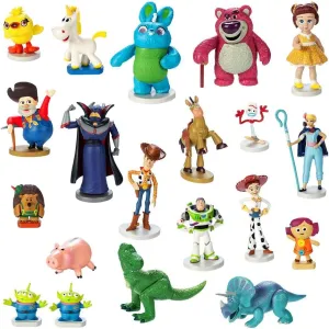Disney Store Official Mega Play Set - 19 Fully Sculpted Figures - Toy Story Set with Finely Detailed Figurines in Display Box
