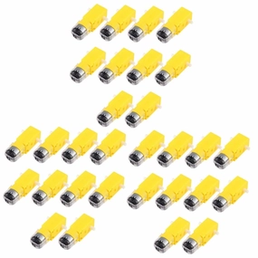 DOITOOL 30pcs Geared Electric Motor Engine for Smart Car and Robot Parts Construction Load Capacity for Toy Vehicles