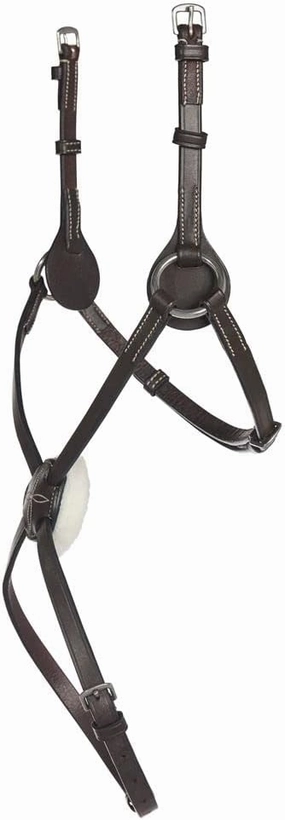 Dover Saddlery TRU-Fit Build-A-Bridle Figure-8 Noseband, Color: Chocolate, Size: Pony-P/S