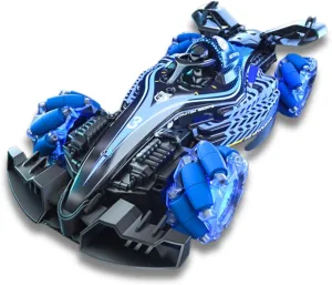 Drift Remote Control Car, USB Charging RC Stunt Cars with Cool Lights Sound and Spray, 2.4Ghz 4WD High Speed, Simulated Toy Race Car Toys for Age 8  Kids Teens and Adults