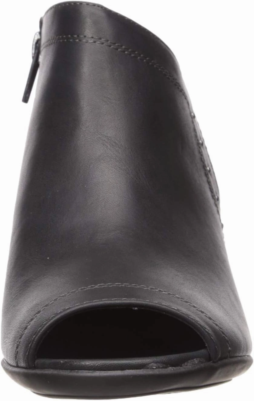 Easy Street Women's Voyage Open Toe Bootie with Mini Studs Ankle Boot