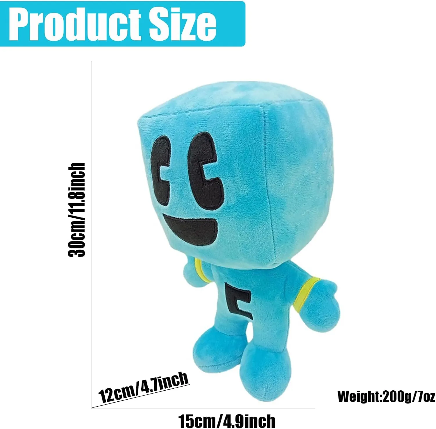 EOHX Plush Animal Doll,Exquisite Plush Toy Gift, Plush Animal Soft Plush Toy Cute Hug Pillow,Video Game Fan Favorite