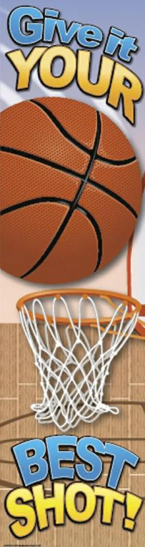 Eureka Basketball Motivational Banner 4Ft (discontinued)
