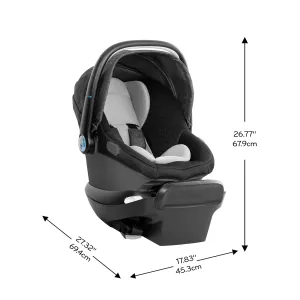 Evenflo Shyft Intuiti  Travel System Featuring Revolve180 LiteMax NXT with SensorySoothe (Angler Tweed)