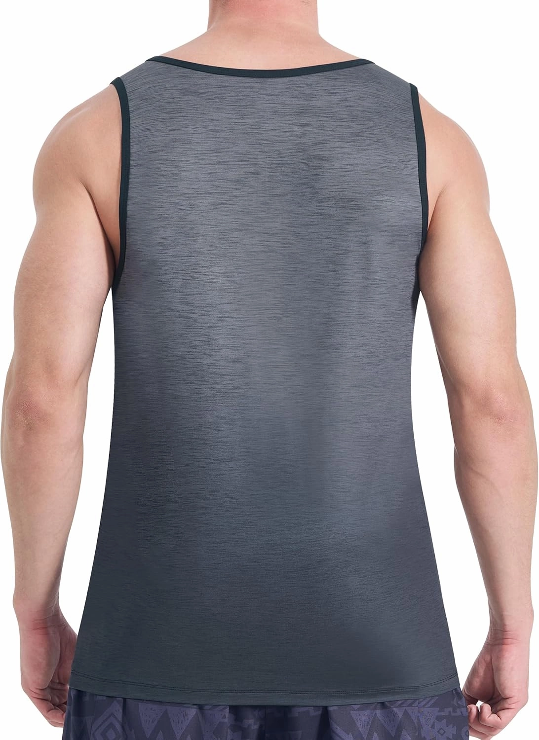 EZRUN Men's Tank Tops Quick Dry Workout Gym Sleeveless Shirts Summer Running Athletic Swim Shirts