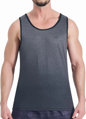 EZRUN Men's Tank Tops Quick Dry Workout Gym Sleeveless Shirts Summer Running Athletic Swim Shirts