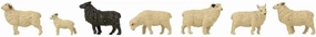 Faller HO Scale Sheep with Sound Module and Speaker -- pkg(7)