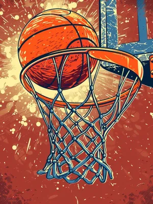 Family Fun Jigsaw Puzzle Basketball Jigsaw Puzzle for Adults Basketball Hoop Challenging Educational Game Fun Family Activities Puzzle Floor Props Kid Gift Unzip Toy Wooden Puzzles 500 Piece