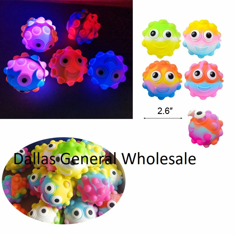 Fidget LED Pop Balls Kids Toy In Bulk