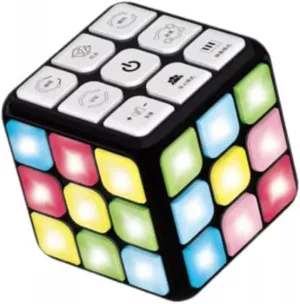 Flashing Cube is Challenge Brain Memory with 7-in-1 Magic Cube,Electronic Cube& Lighting Up Cube, Training Kids Attention, Brain Cube Toy for Kids 6-12 Years