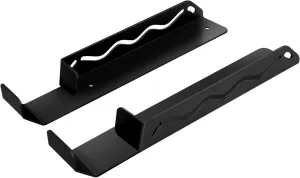 Floor Jack Stand Rack Wall Mount Organizer for Enclosed Race Trailer Accessories，Truck Hydraulic Trolley Jack Holder Storage Rack Brackets Tower Car Tool（No Screws Installed
