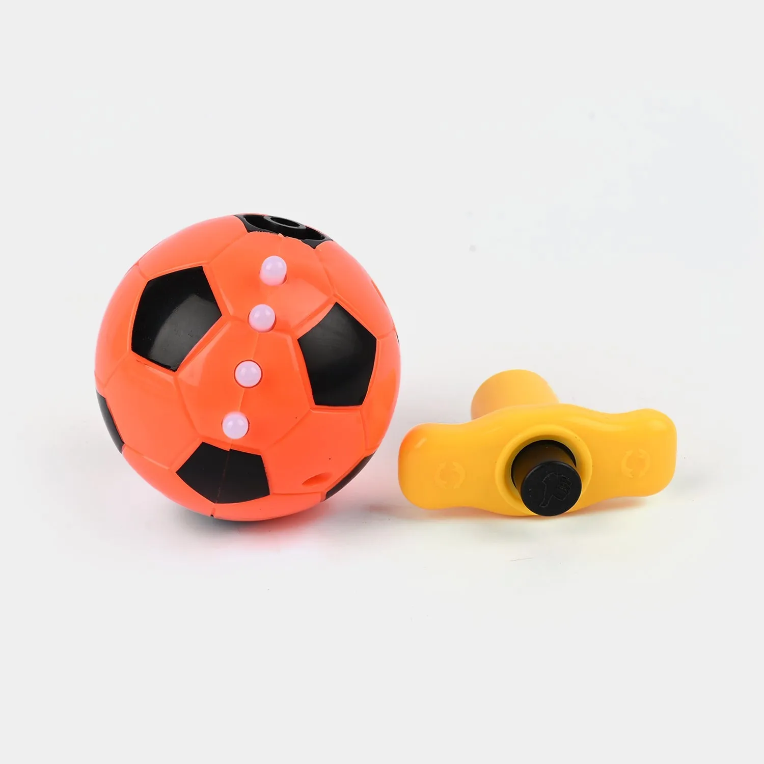 Football Flashing Spinning Top Toy With Light & Music