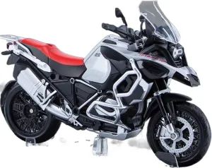 for BMW R1250GS 1:12 Scale Alloy Scooter Sport Bike Motorcycle Die-Casting Model Outdoor Touring Car Racing Model Gift for Men Red Motorcycle Model(Rojo)