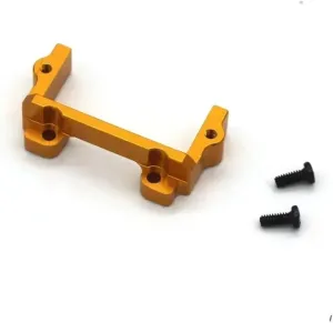 for FMS for FCX24 1/24 Metal Servo Mount RC Car Crawler Car Upgrade Parts Accessories Replacement Use Multiple Colors Available RC Car DIY Parts(Yellow)