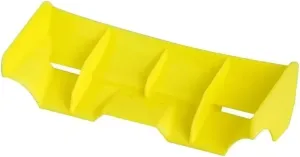 for Racing LC L6147 1/14 for Wltoys 144001 124019 124017 Truggy Wing Hard Tail Wing RC CAR Tracked Vehicle Accesories Part Upgrade Parts RC Car DIY Parts(Yellow)