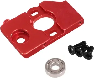for Wltoys 284010 284161 1/28 Motor Mount Metal UpgradePartsaccessories Remote Control Car Reemplazo De Piezas De Actualización Y Accesorios RC Car DIY Parts(Red)