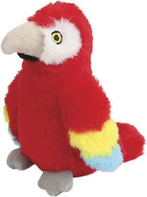 Forest & Twelfth Earth Safe 6" Parrot Stuffed Animal Safari Animals Plush, Eco-Friendly Stuffed Animals for Babies, Kids, Soft Toys Made from 100% Recycled Plastic (6" Parrot)