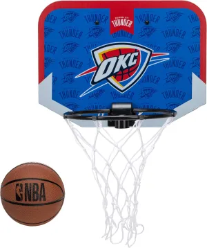 Franklin Sports NBA Team Over The Door Basketball Hoop - Kids Indoor Mini Basketball Hoop with Basketball - NBA Fan Shop Mini Hoop for Bedroom & Office