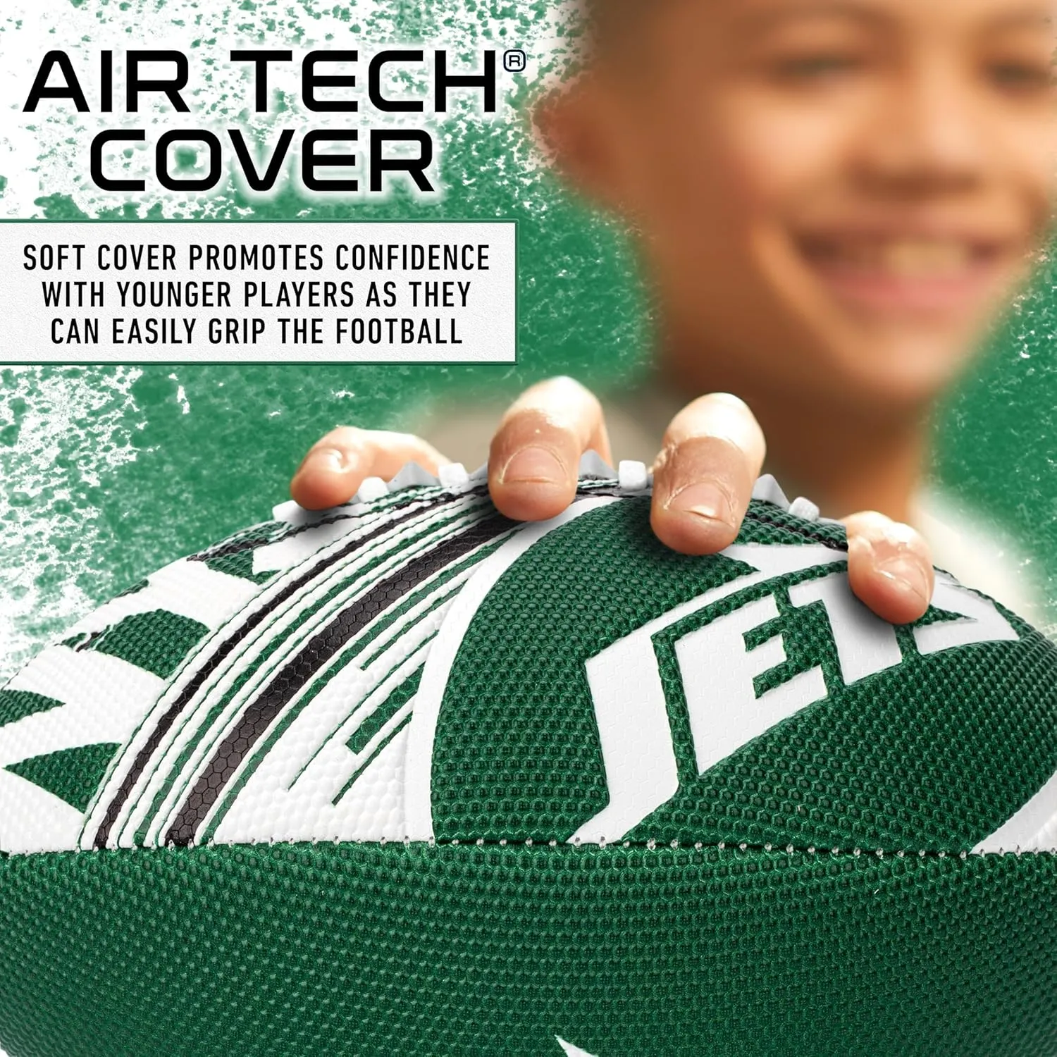 Franklin Sports NFL Team Mini Footballs - Youth 8.5" Official NFL Licensed Football   Air Pump Set