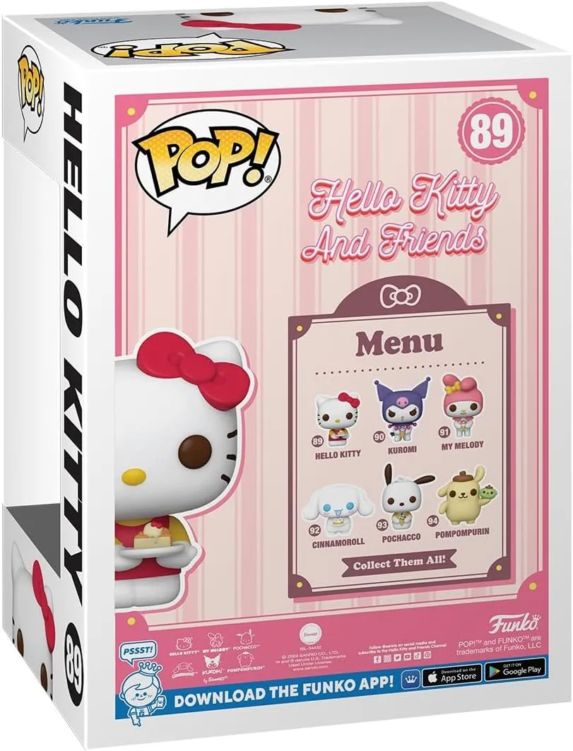 Funko POP! Sanrio: HK - Hello Kitty - Collectable Vinyl Figure - Gift Idea - Official Merchandise - for Kids & Adults - Cartoons Fans - Model Figure for Collectors and Display