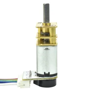 GA12-N20 Mini DC Reducer Metal Gear Motor Small Motor Smart Car 3V 6V with Encoder 100Khz DC Electric Motor