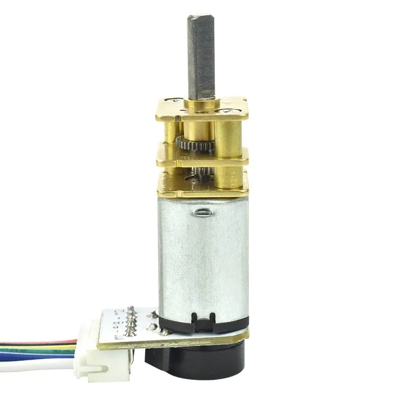 GA12-N20 Mini DC Reducer Metal Gear Motor Small Motor Smart Car 3V 6V with Encoder 100Khz DC Electric Motor