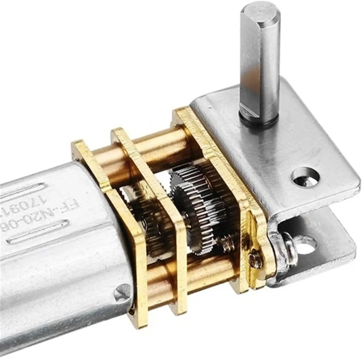 Gear electronic starter Mini N20 Geared electronic starter, Low RPM Electric Small electronic starter for Smart Car Electric Lock, GW12N20 Self Locking Worm Gear electronic starter Electric Accessorie