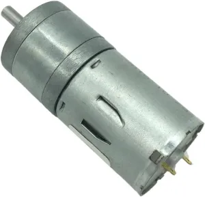 Gear Motor 12 Volt DC Micro Gearbox Reducer Low Speed Reduction Electric Motor for Smart Car Mini Tools JGA25-370 - (Speed(RPM): 12V 50rpm, Voltage(V): Package J)