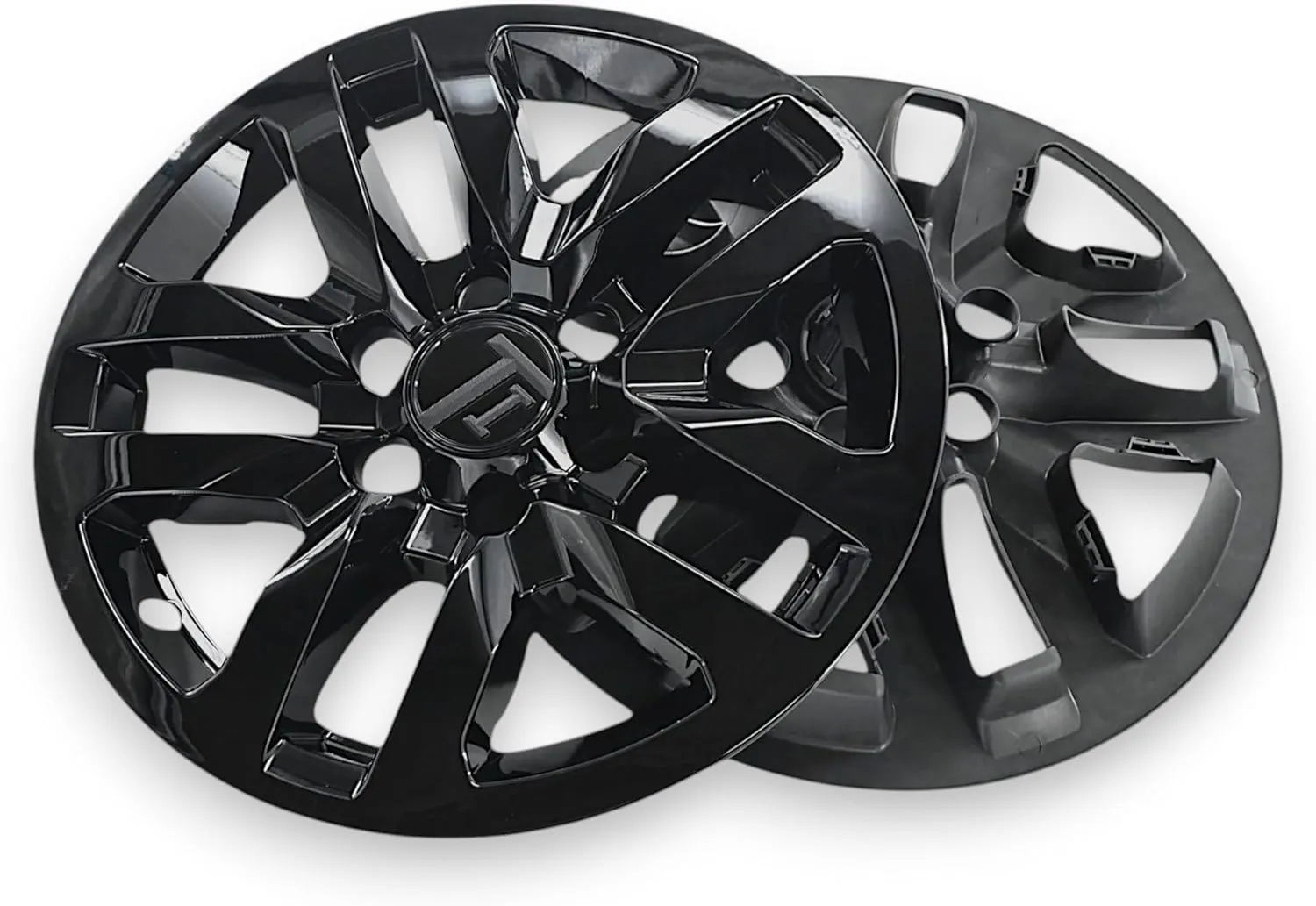 Gloss Black Chrome Delete Wheel Skin Rim Cover Hubcaps 18 Inch Snap-On, Compatible with Chevy Silverado 1500 2019-2021, Chevy Suburban and Tahoe 2021-2024 Set of 4