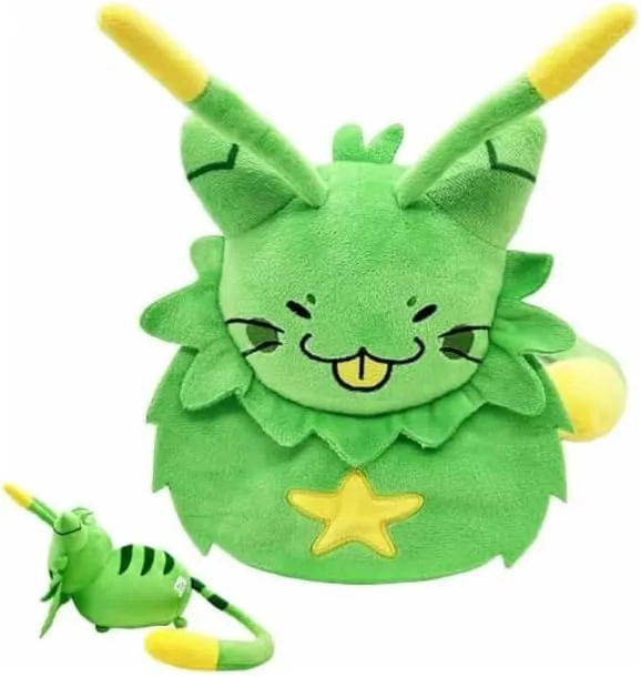 Gnarpy Plush, Regretavator Plush Gnarph Alien Cat Plush Toys，Give Fans and Friends Beautifully Plushie Doll Gifts (Green)